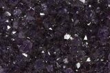 Dark Purple Amethyst Heart - Uruguay #364544-1